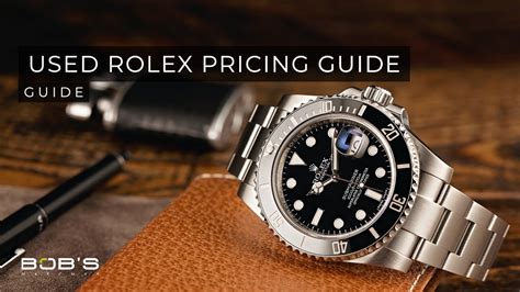 bob's used rolex|bob's Rolex price guide.